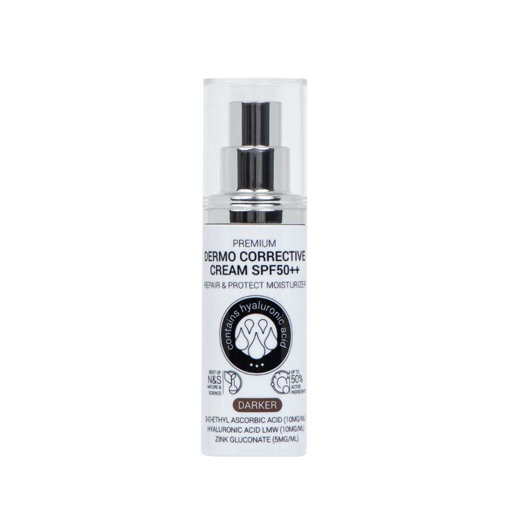 Dermo correctiv cream spf50++ darker flaske