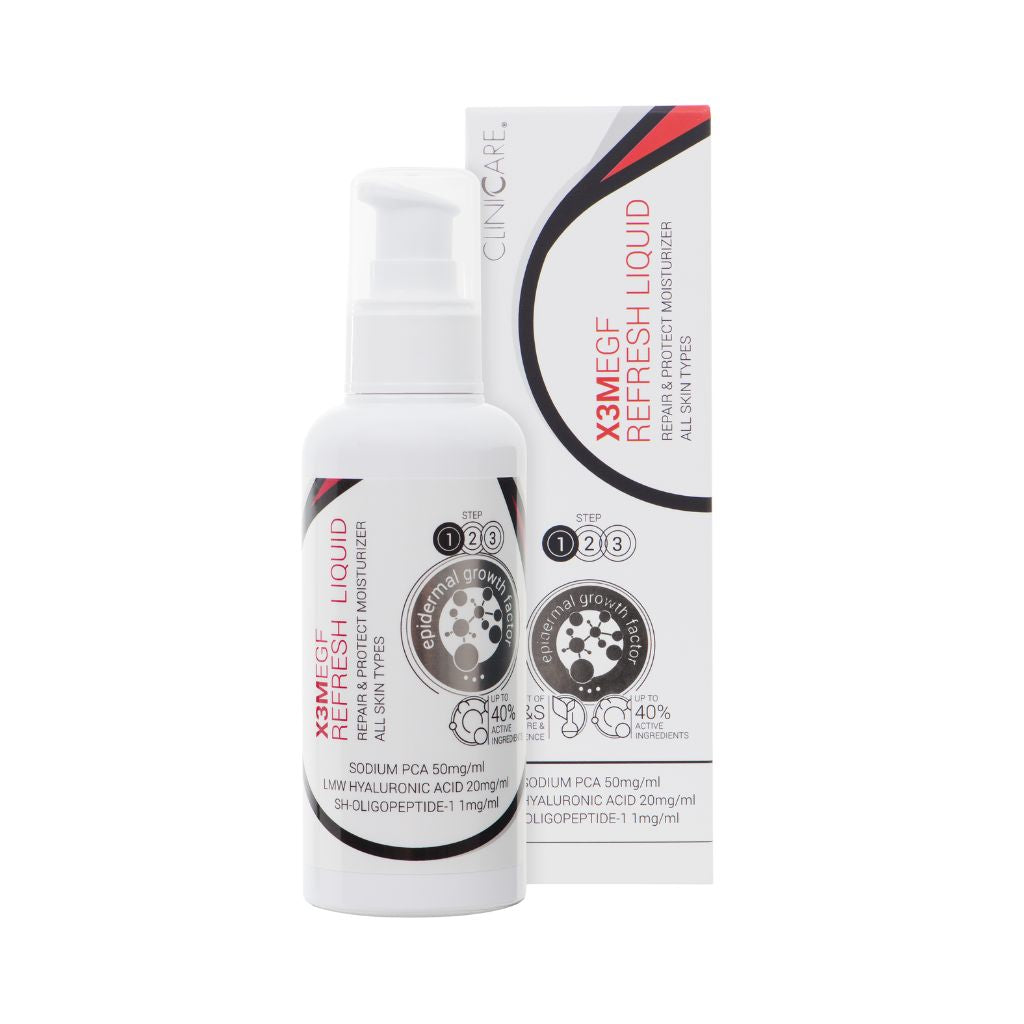 x3m egf refresh liquid 100 ml fra clinic care