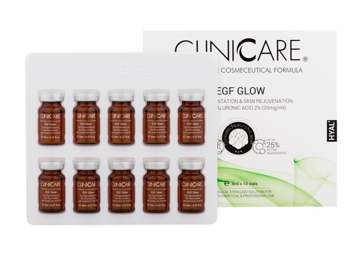 EGF GLOW, MESOTHERAPY SKIN REJUVENATING COCKTAIL - CLINICCARE NORGE AS