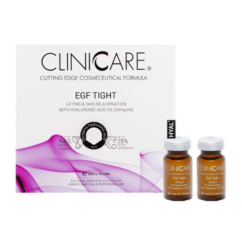EGF TIGHT, LIFTING, SKIN REJUVENATION VIALS - CLINICCARE NORGE AS