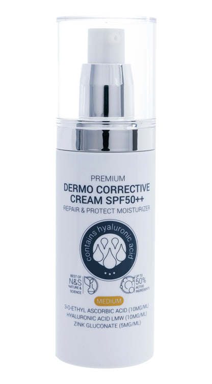 PREMIUM DERMO CORRECTIVE CREAM SPF50++ MEDIUM