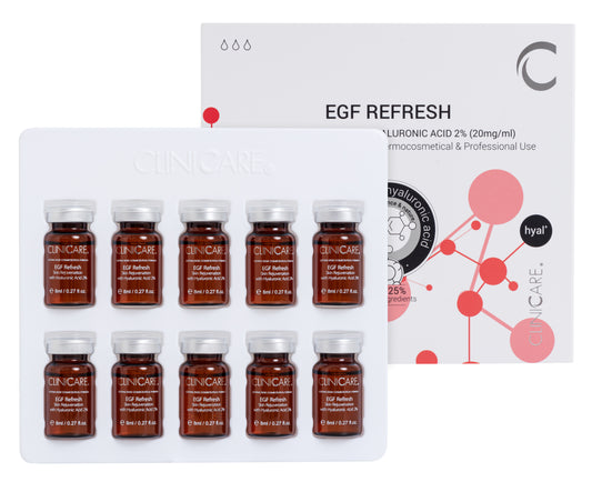 EGF REFRESH VIAL SKIN REJUVENATION EFFECT WITH HYALURONIC ACID 2% (8 ml)