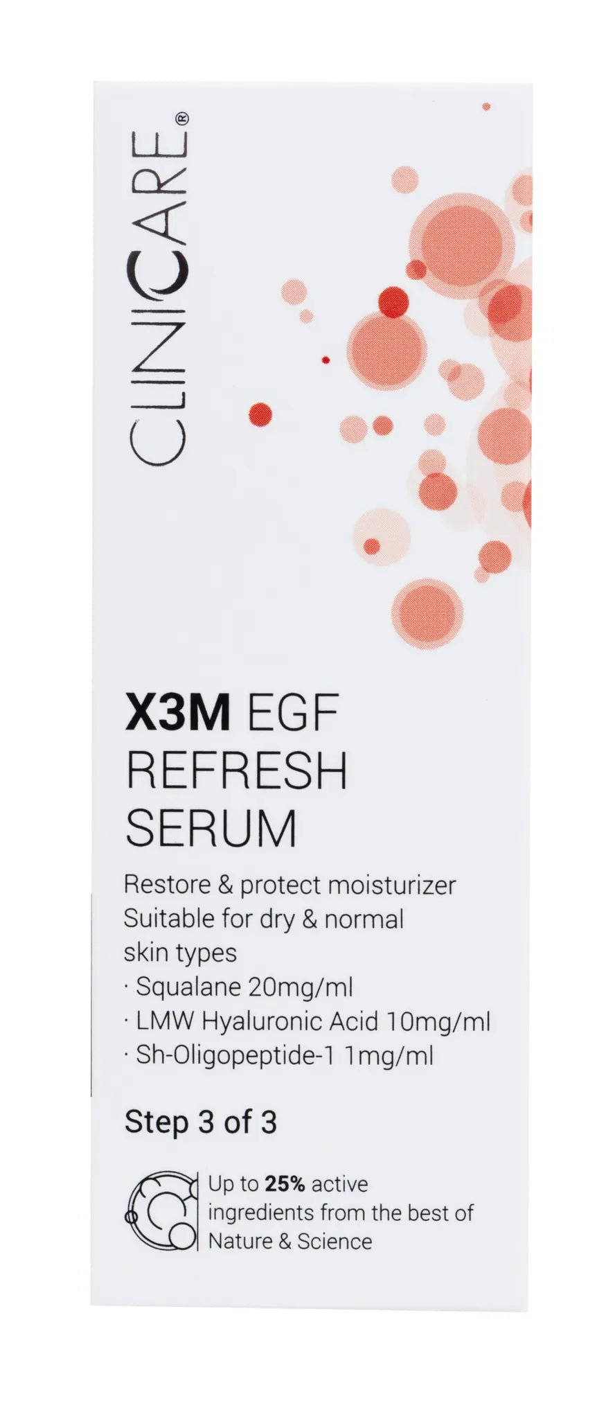 X3M EGF Refresh Serum Moisturizer 50 ml