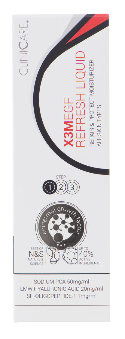 X3M EGF REFRESH LIQUID MOISTURIZER - Step 1